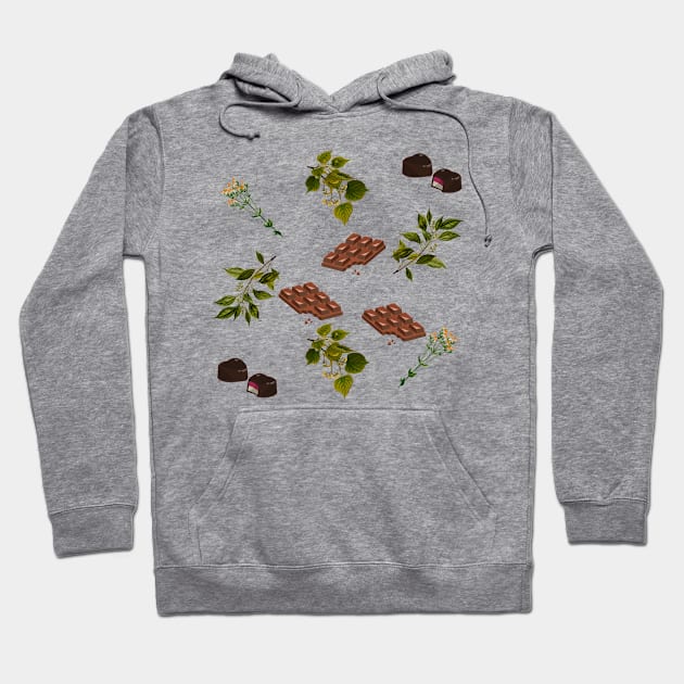 Chocolate and Herbs Hoodie by In Asian Spaces